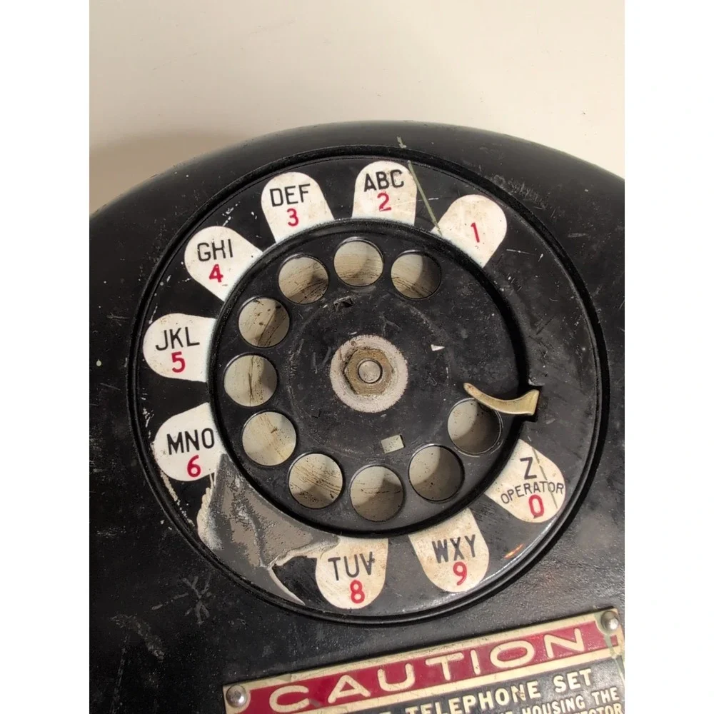 Western Electric Bell System Type 320 Telephone Phone Blast MINE EXPLOSION PROOF